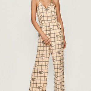 Scotch & Soda Plaid Jumpsuit
